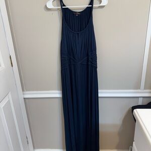 Suzanne Betro Deep Blue Maxi Dress
Formal
